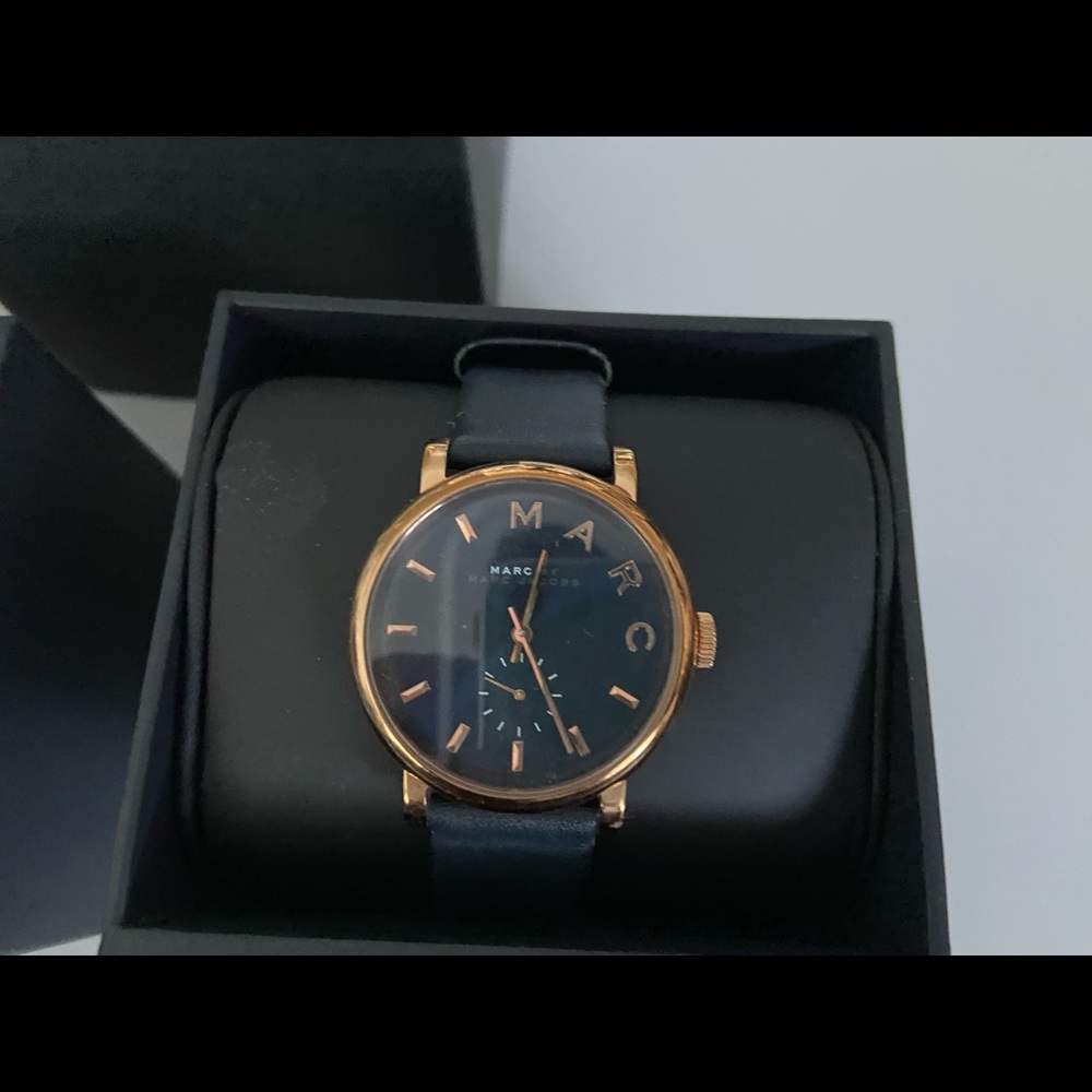Marc Jacobs navy women watch